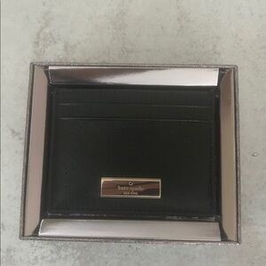 Kate Spade Black Card Wallet